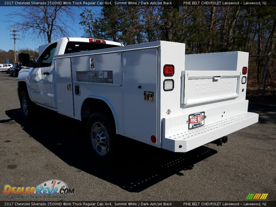 2017 Chevrolet Silverado 2500HD Work Truck Regular Cab 4x4 Summit White / Dark Ash/Jet Black Photo #4