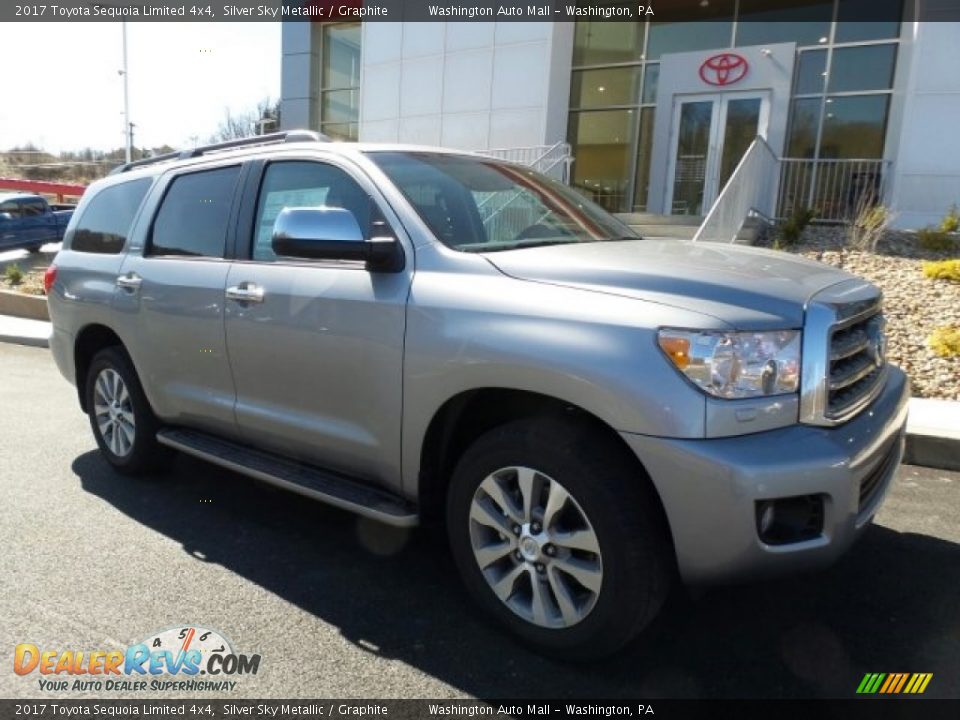 2017 Toyota Sequoia Limited 4x4 Silver Sky Metallic / Graphite Photo #1