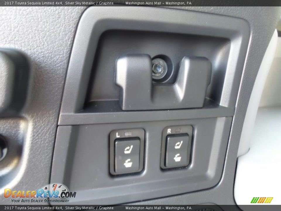 2017 Toyota Sequoia Limited 4x4 Silver Sky Metallic / Graphite Photo #14