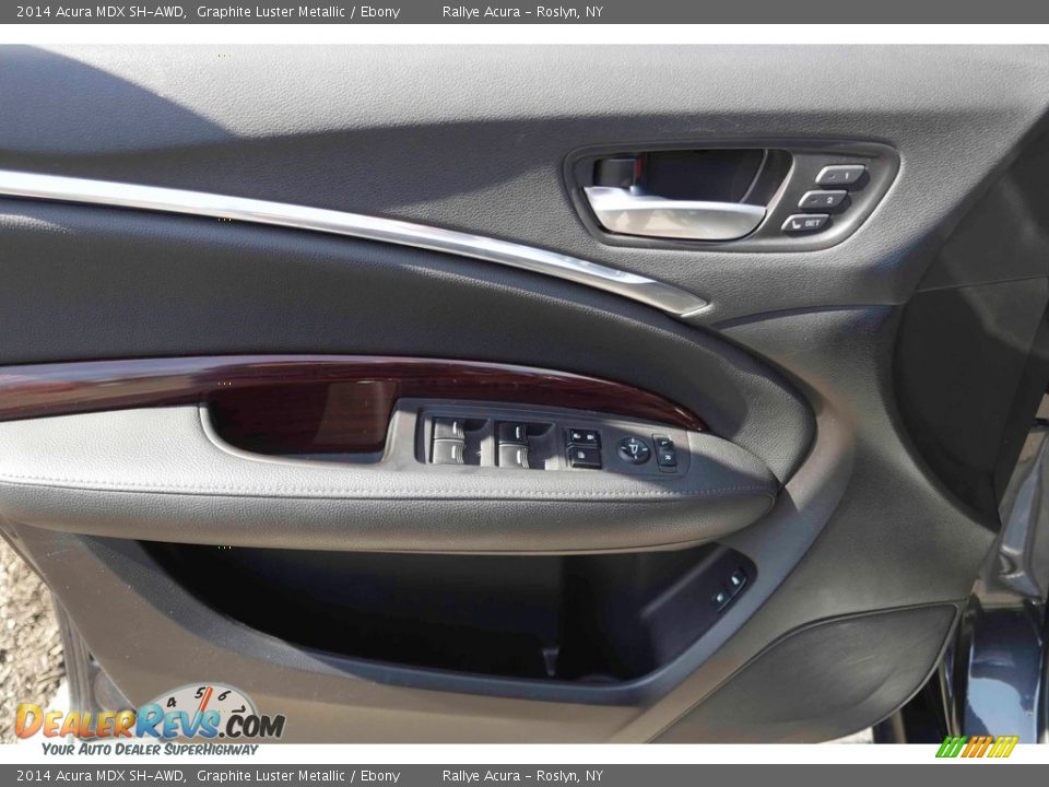 2014 Acura MDX SH-AWD Graphite Luster Metallic / Ebony Photo #7