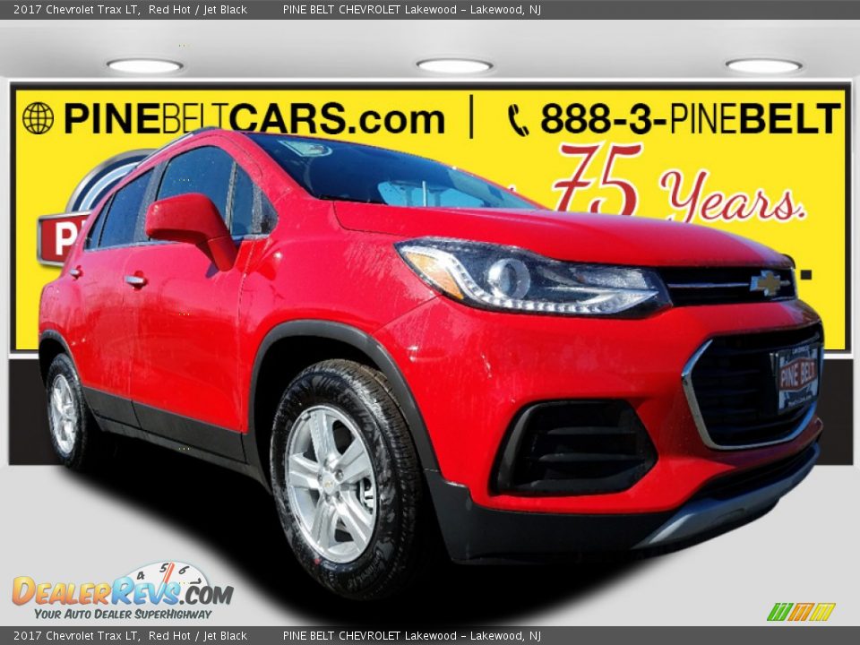 2017 Chevrolet Trax LT Red Hot / Jet Black Photo #1