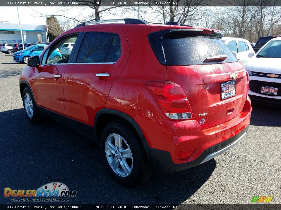 2017 Chevrolet Trax LT Red Hot / Jet Black Photo #4