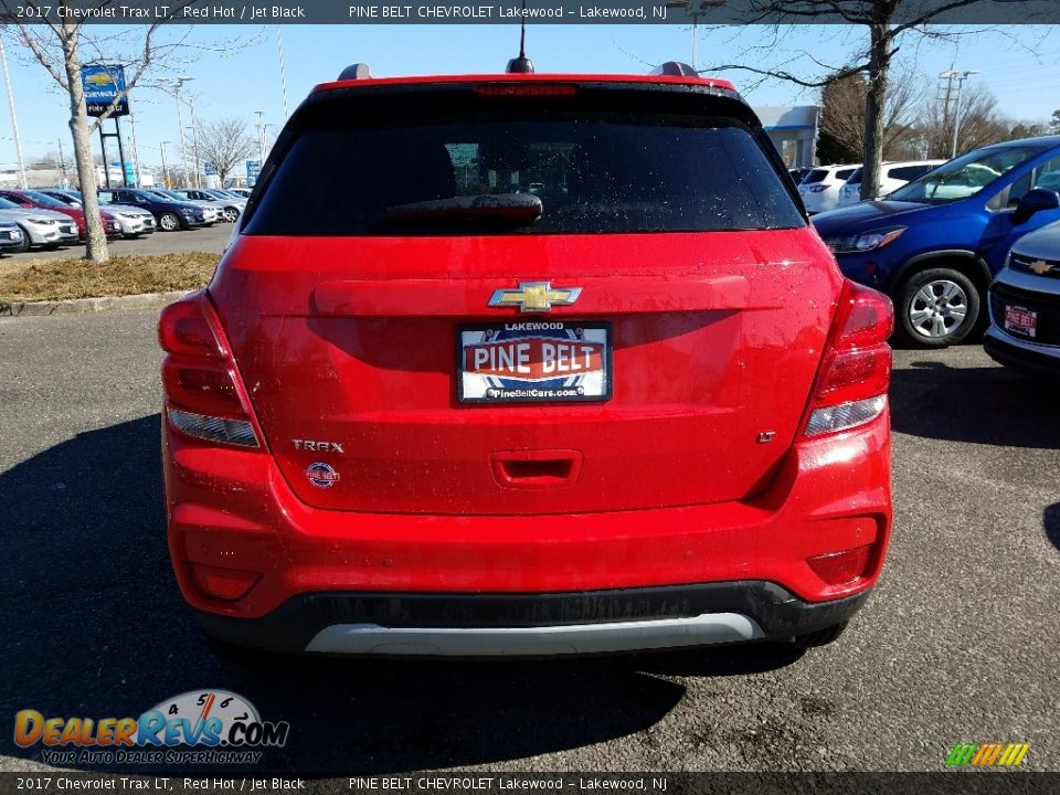 2017 Chevrolet Trax LT Red Hot / Jet Black Photo #5
