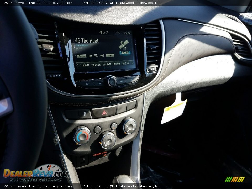 2017 Chevrolet Trax LT Red Hot / Jet Black Photo #10