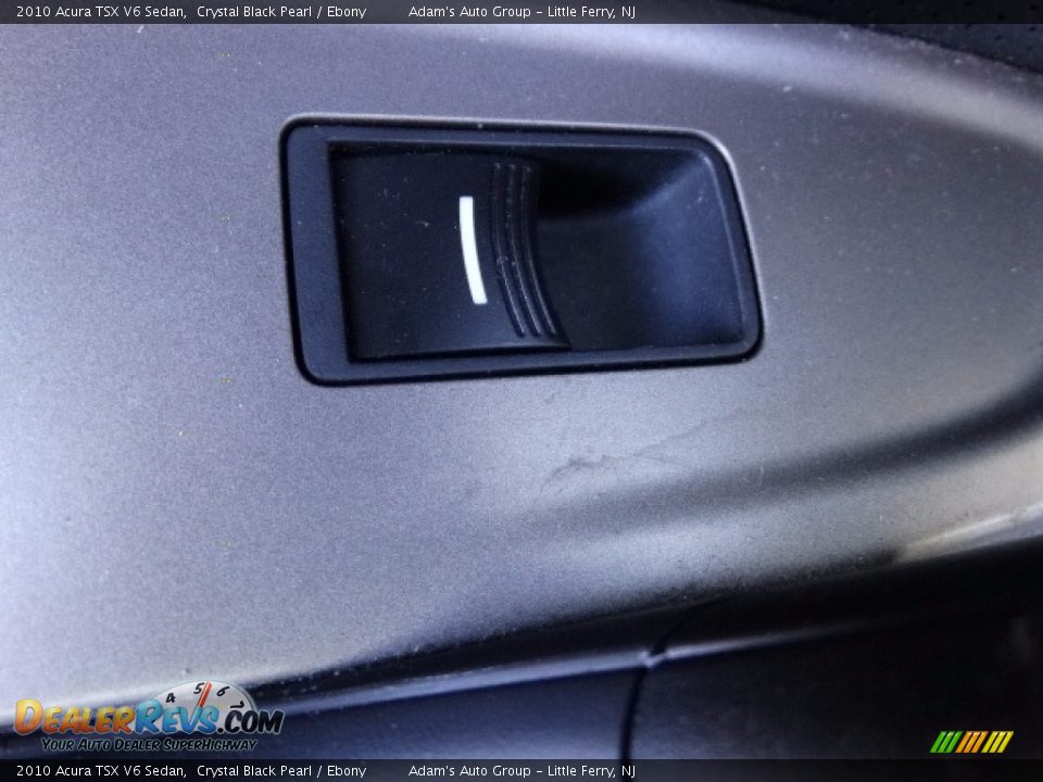 2010 Acura TSX V6 Sedan Crystal Black Pearl / Ebony Photo #16