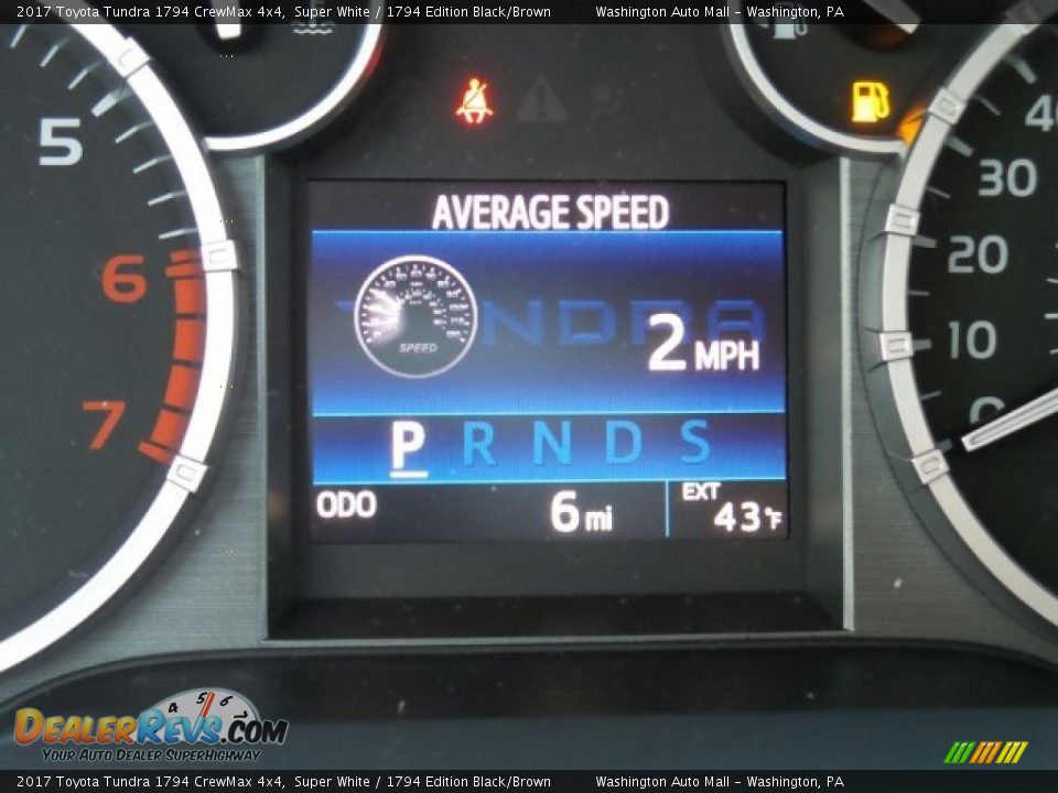 Controls of 2017 Toyota Tundra 1794 CrewMax 4x4 Photo #24