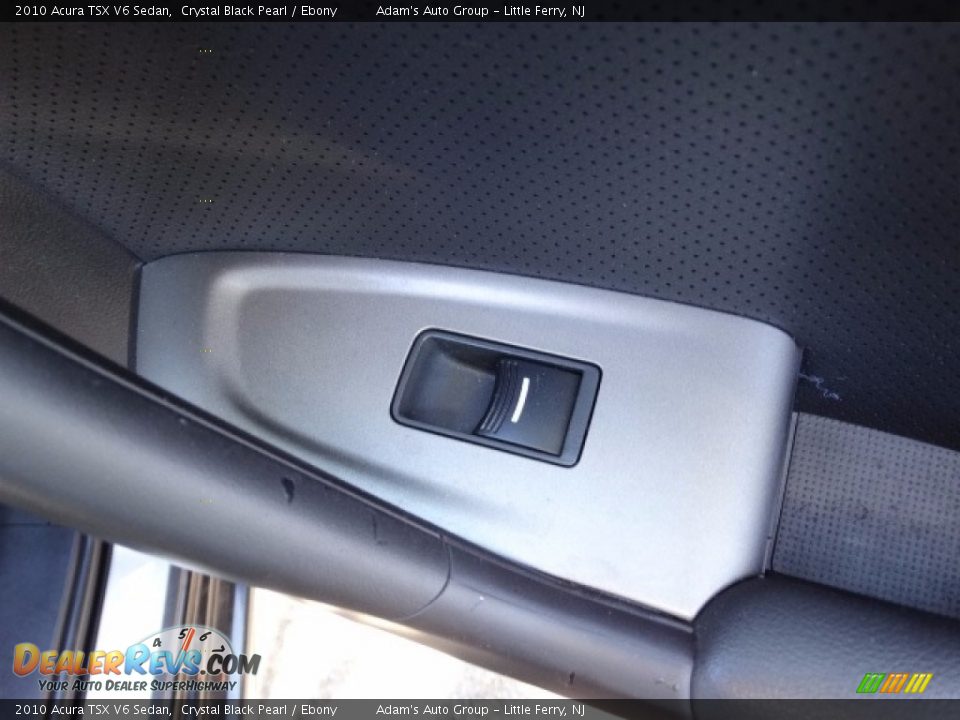 2010 Acura TSX V6 Sedan Crystal Black Pearl / Ebony Photo #18