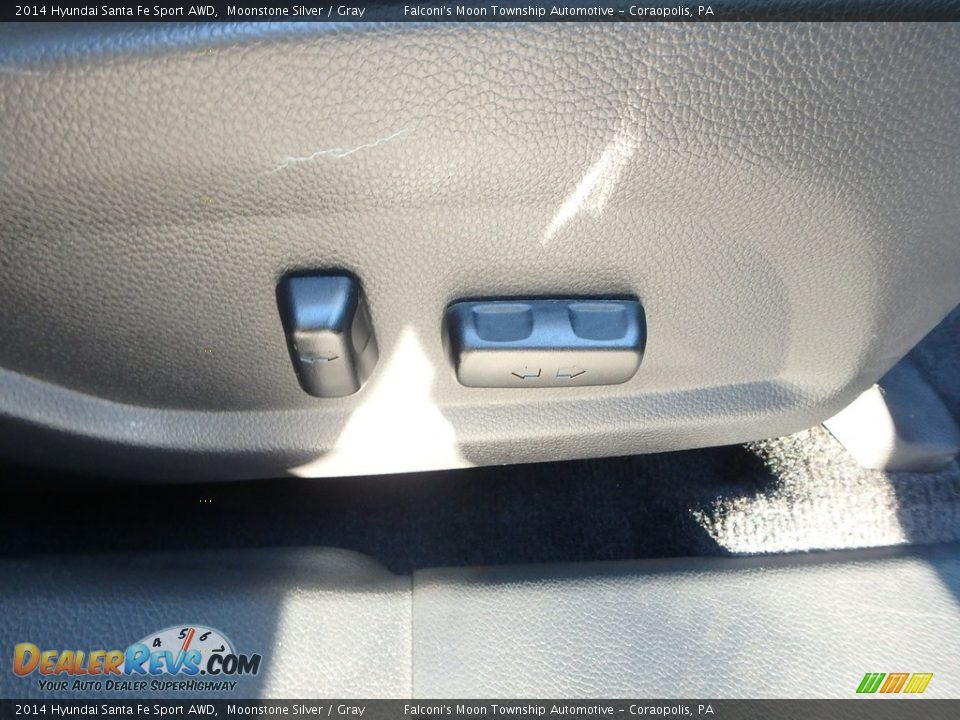 2014 Hyundai Santa Fe Sport AWD Moonstone Silver / Gray Photo #14