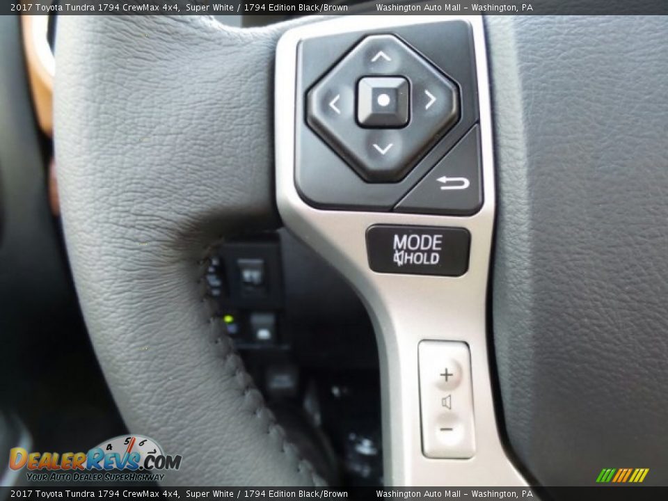 Controls of 2017 Toyota Tundra 1794 CrewMax 4x4 Photo #26