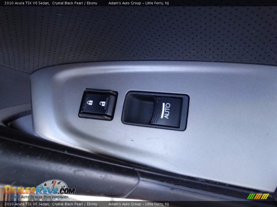 2010 Acura TSX V6 Sedan Crystal Black Pearl / Ebony Photo #20