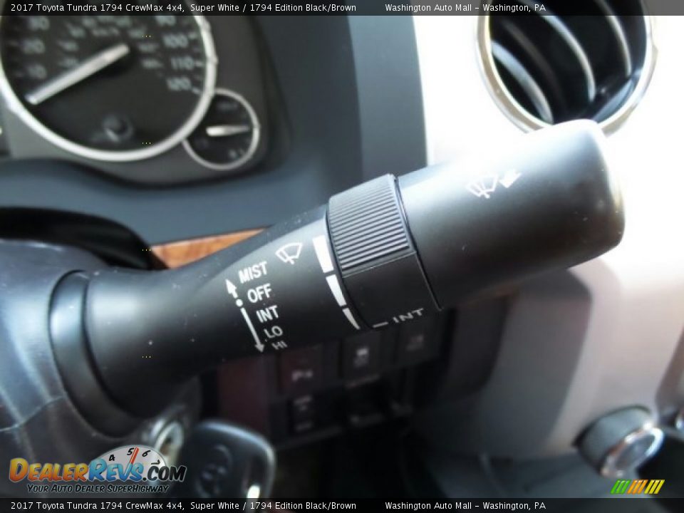 Controls of 2017 Toyota Tundra 1794 CrewMax 4x4 Photo #29