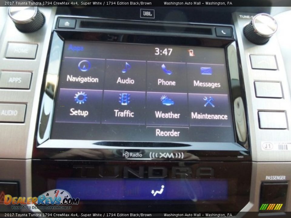 Controls of 2017 Toyota Tundra 1794 CrewMax 4x4 Photo #31