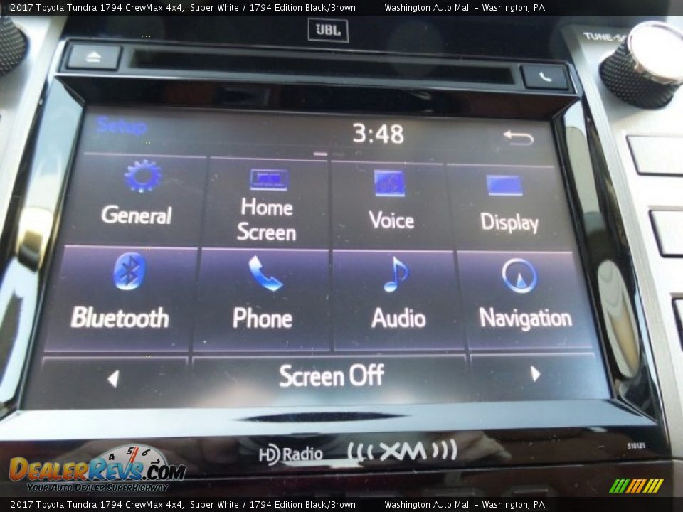 Controls of 2017 Toyota Tundra 1794 CrewMax 4x4 Photo #33