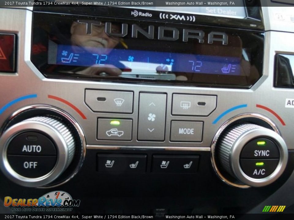 Controls of 2017 Toyota Tundra 1794 CrewMax 4x4 Photo #35