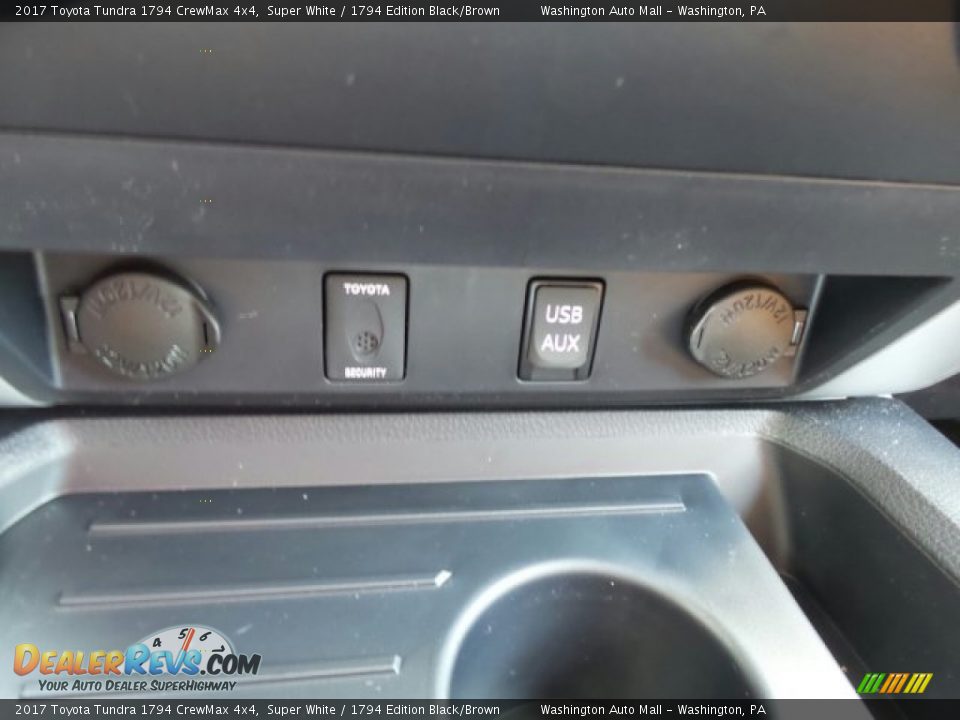 Controls of 2017 Toyota Tundra 1794 CrewMax 4x4 Photo #36