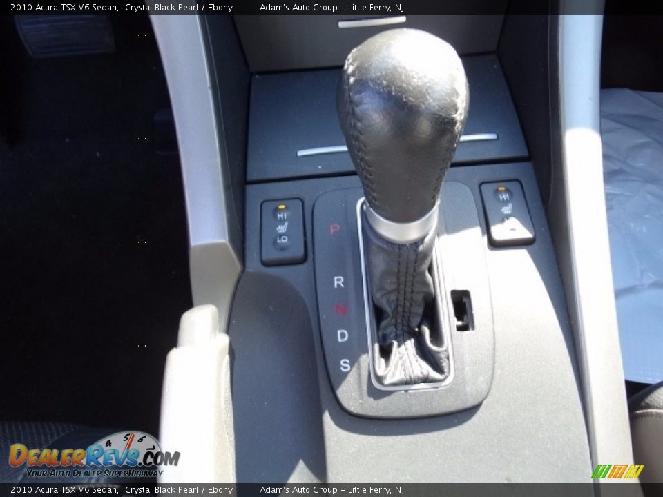 2010 Acura TSX V6 Sedan Crystal Black Pearl / Ebony Photo #29