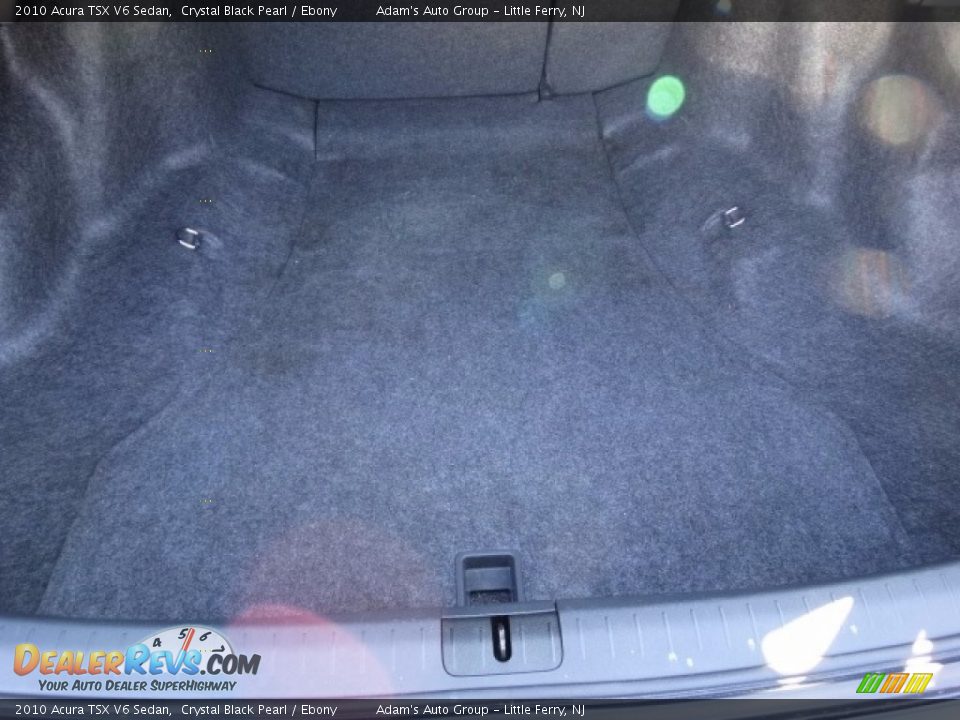 2010 Acura TSX V6 Sedan Crystal Black Pearl / Ebony Photo #33