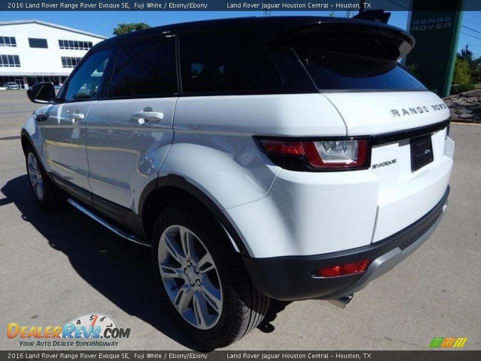 2016 Land Rover Range Rover Evoque SE Fuji White / Ebony/Ebony Photo #9