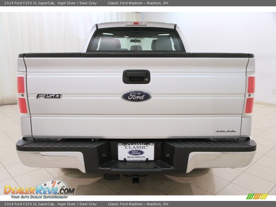 2014 Ford F150 XL SuperCab Ingot Silver / Steel Grey Photo #18