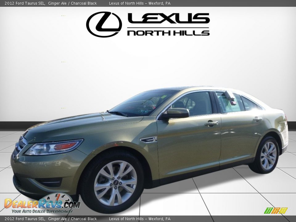 2012 Ford Taurus SEL Ginger Ale / Charcoal Black Photo #4