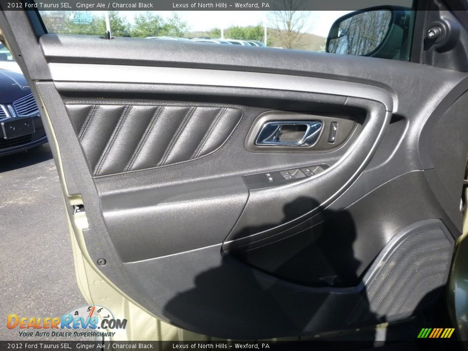 2012 Ford Taurus SEL Ginger Ale / Charcoal Black Photo #10