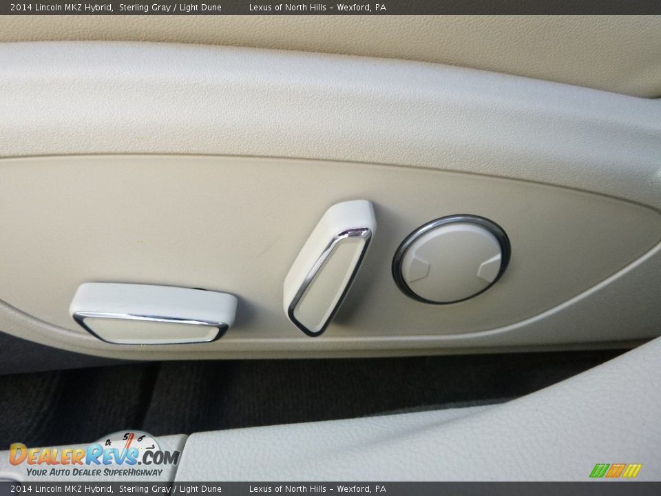 2014 Lincoln MKZ Hybrid Sterling Gray / Light Dune Photo #12