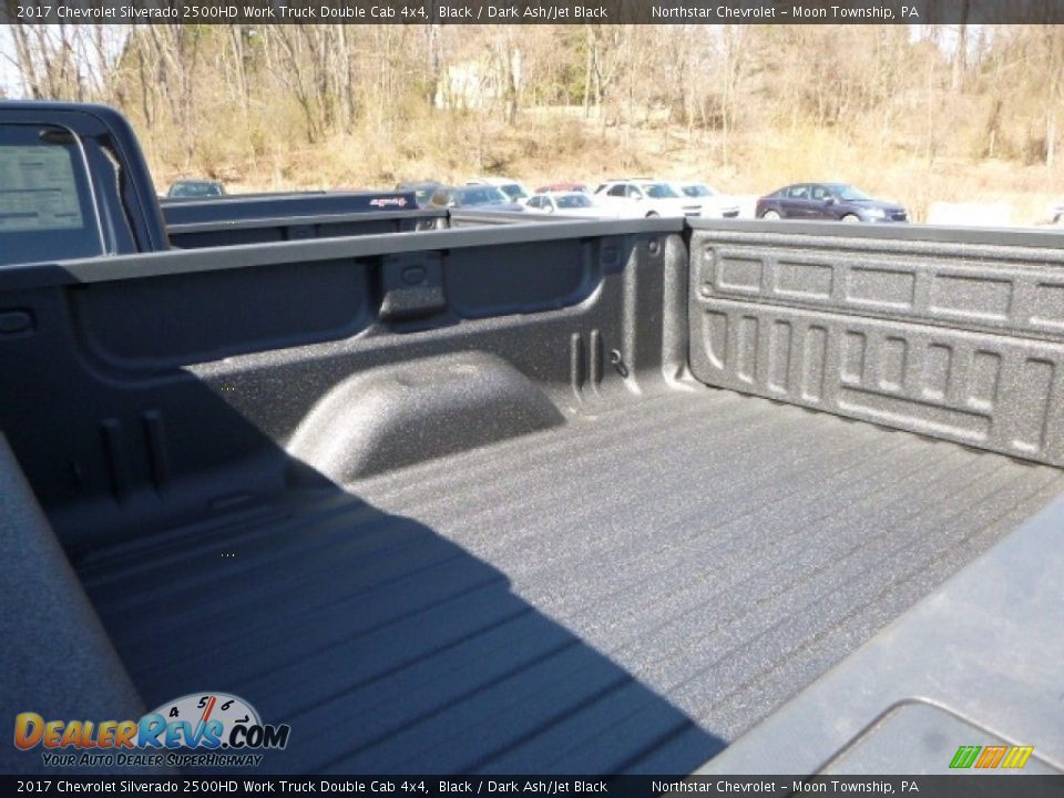 2017 Chevrolet Silverado 2500HD Work Truck Double Cab 4x4 Black / Dark Ash/Jet Black Photo #20
