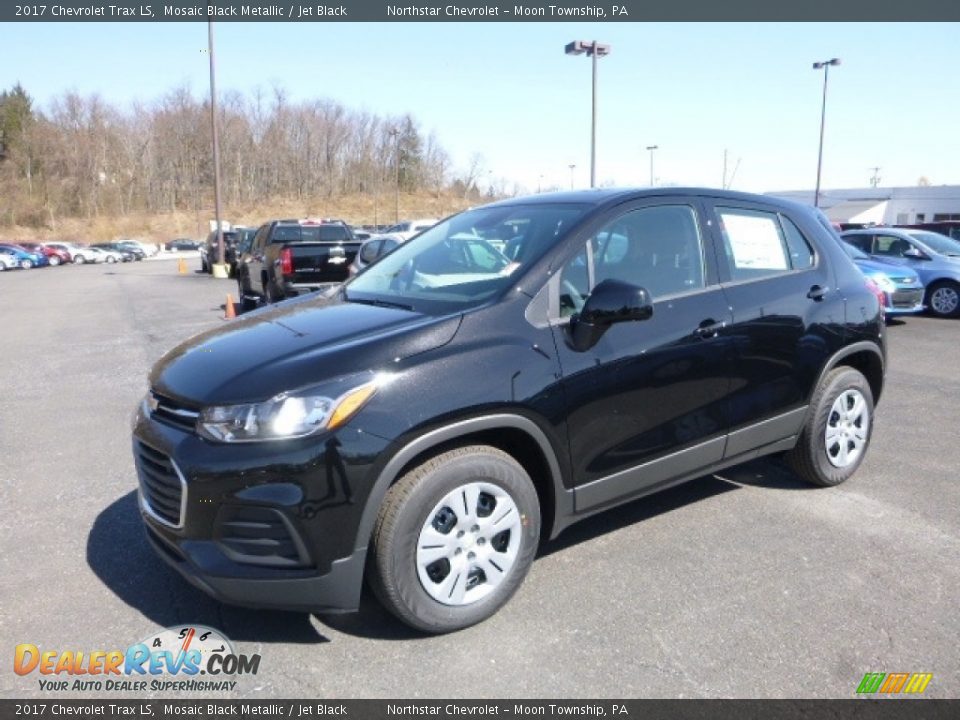 2017 Chevrolet Trax LS Mosaic Black Metallic / Jet Black Photo #1