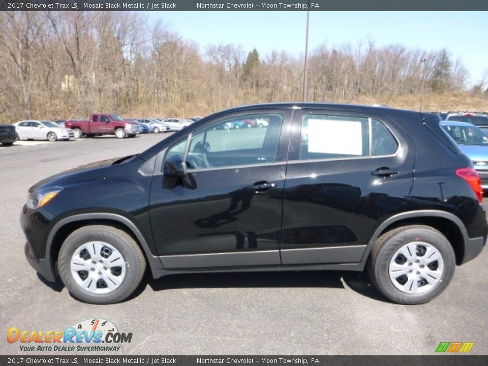 2017 Chevrolet Trax LS Mosaic Black Metallic / Jet Black Photo #2