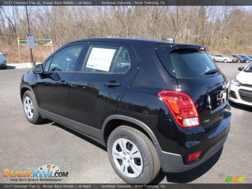 2017 Chevrolet Trax LS Mosaic Black Metallic / Jet Black Photo #3