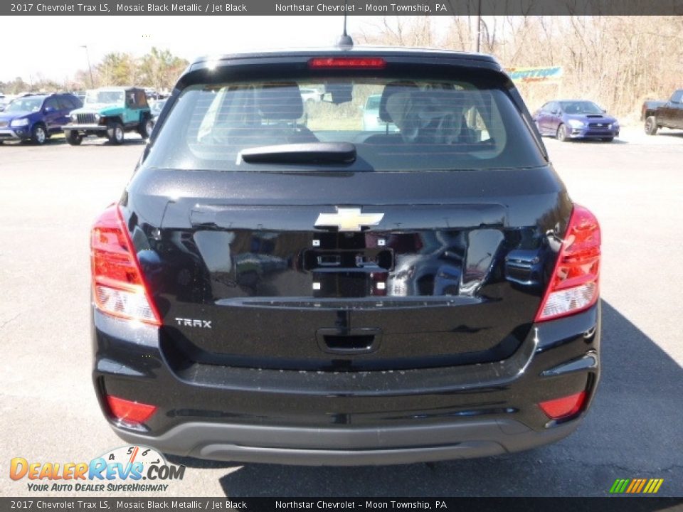2017 Chevrolet Trax LS Mosaic Black Metallic / Jet Black Photo #4