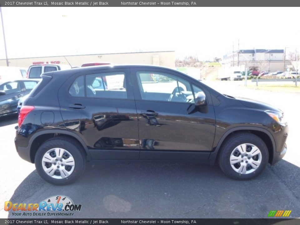 2017 Chevrolet Trax LS Mosaic Black Metallic / Jet Black Photo #6