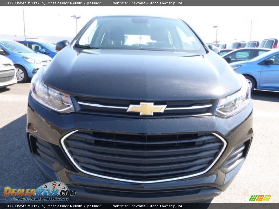 2017 Chevrolet Trax LS Mosaic Black Metallic / Jet Black Photo #8