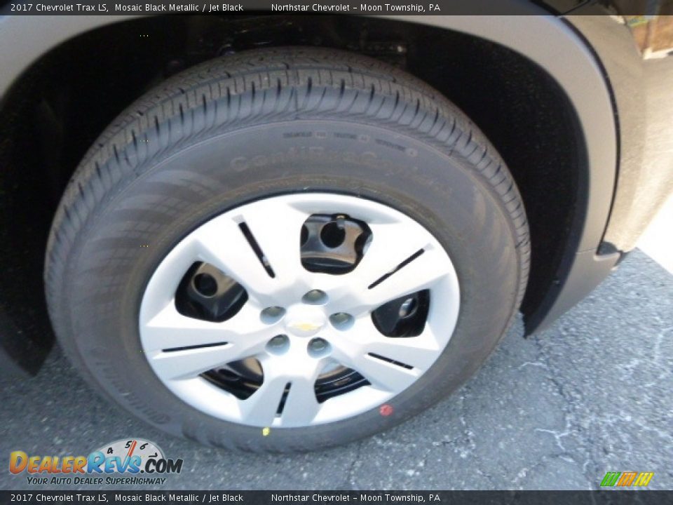 2017 Chevrolet Trax LS Mosaic Black Metallic / Jet Black Photo #9