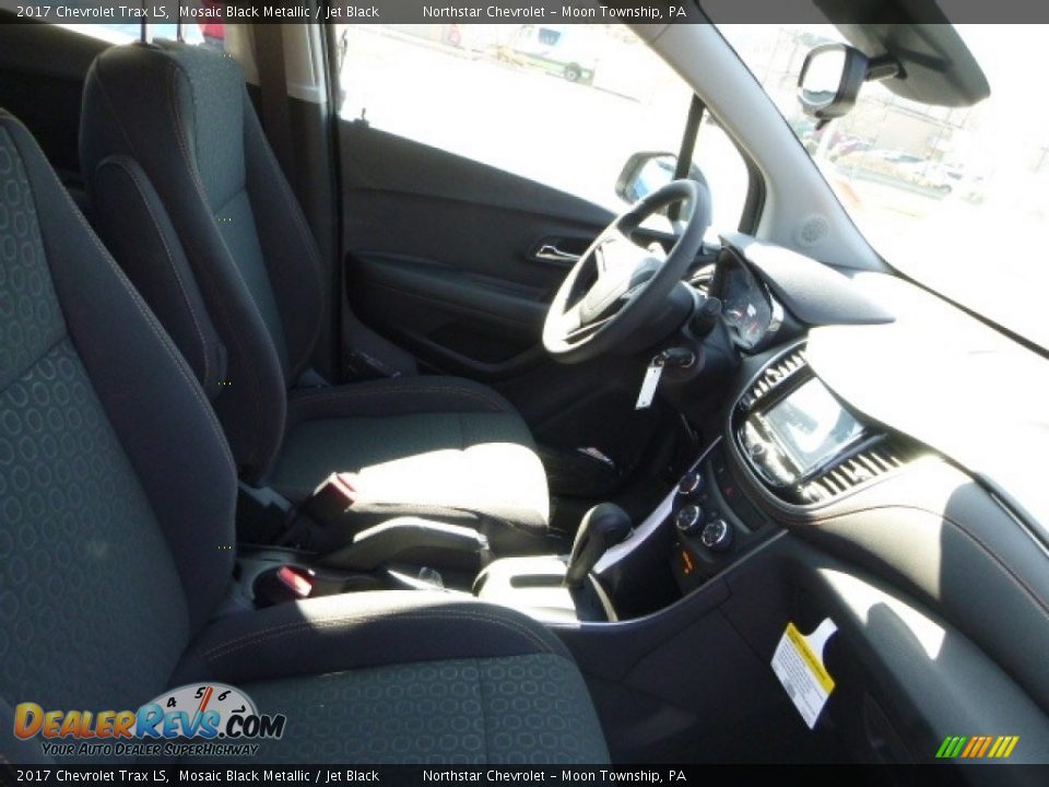 2017 Chevrolet Trax LS Mosaic Black Metallic / Jet Black Photo #11