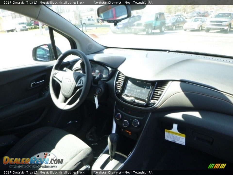 2017 Chevrolet Trax LS Mosaic Black Metallic / Jet Black Photo #12