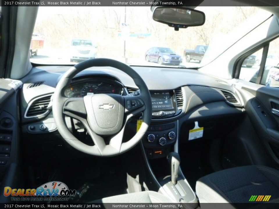 2017 Chevrolet Trax LS Mosaic Black Metallic / Jet Black Photo #14
