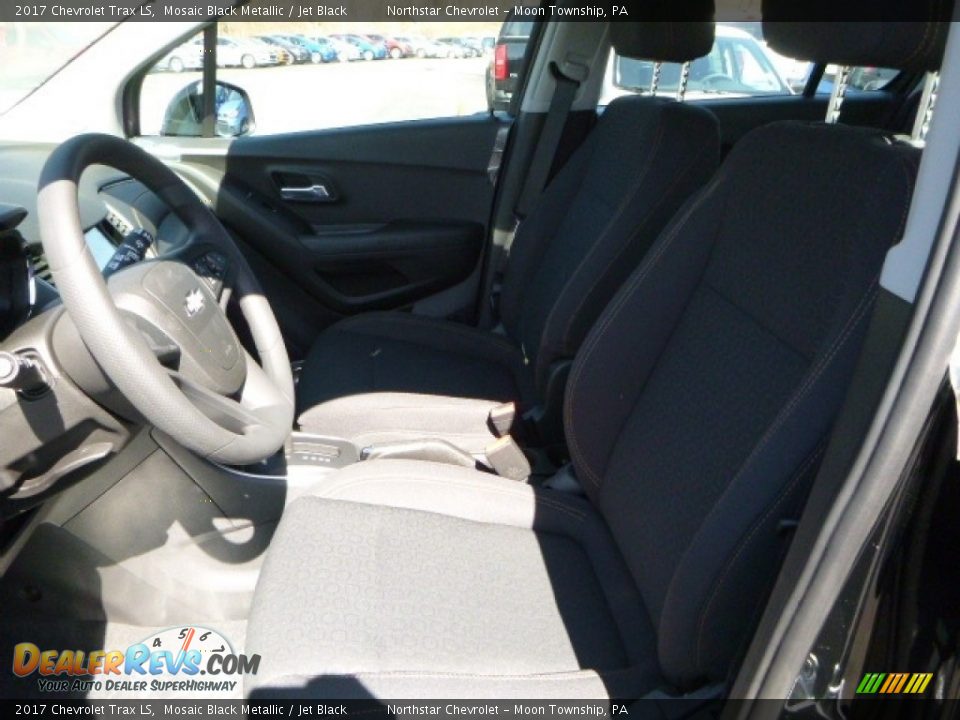 2017 Chevrolet Trax LS Mosaic Black Metallic / Jet Black Photo #15