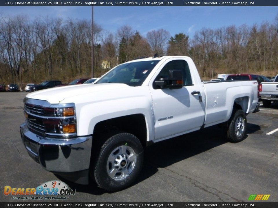 2017 Chevrolet Silverado 2500HD Work Truck Regular Cab 4x4 Summit White / Dark Ash/Jet Black Photo #1