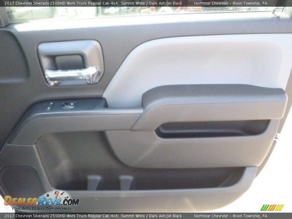 2017 Chevrolet Silverado 2500HD Work Truck Regular Cab 4x4 Summit White / Dark Ash/Jet Black Photo #14