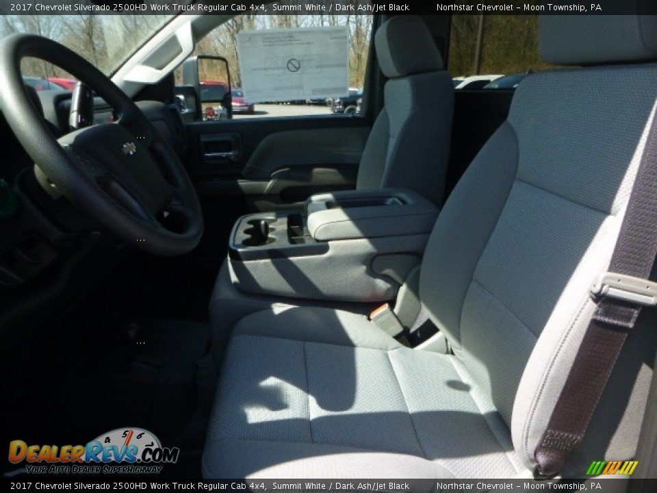 2017 Chevrolet Silverado 2500HD Work Truck Regular Cab 4x4 Summit White / Dark Ash/Jet Black Photo #15