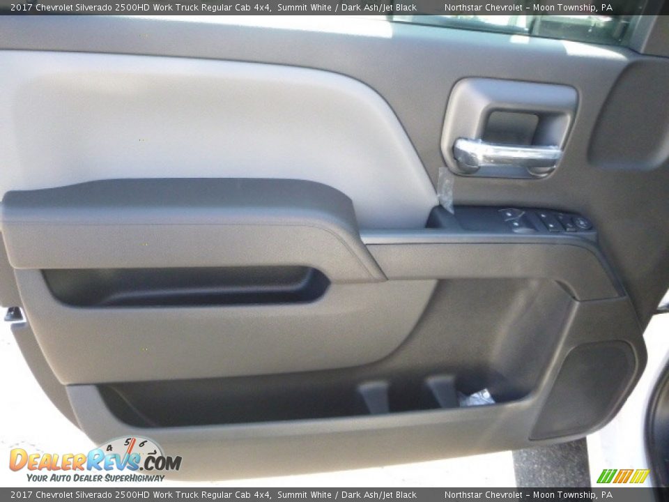 2017 Chevrolet Silverado 2500HD Work Truck Regular Cab 4x4 Summit White / Dark Ash/Jet Black Photo #16