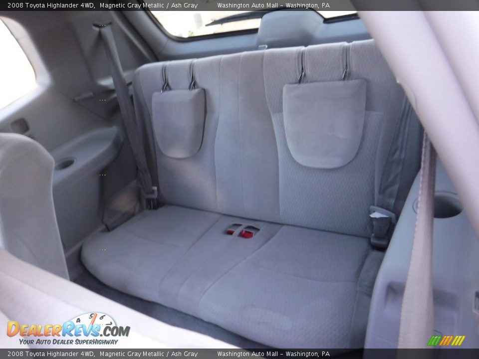 2008 Toyota Highlander 4WD Magnetic Gray Metallic / Ash Gray Photo #25