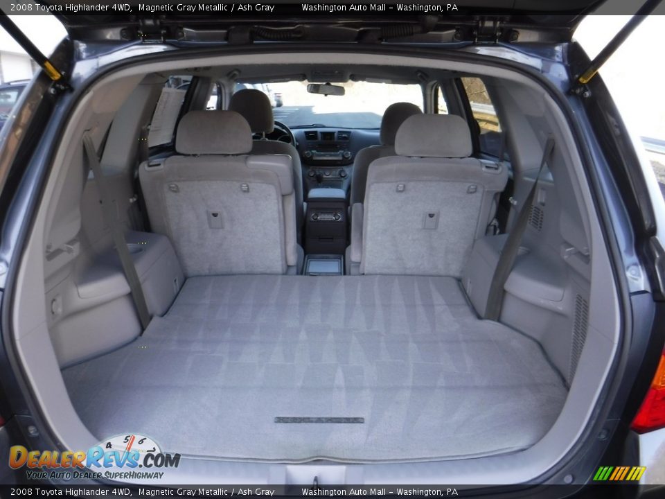 2008 Toyota Highlander 4WD Magnetic Gray Metallic / Ash Gray Photo #26