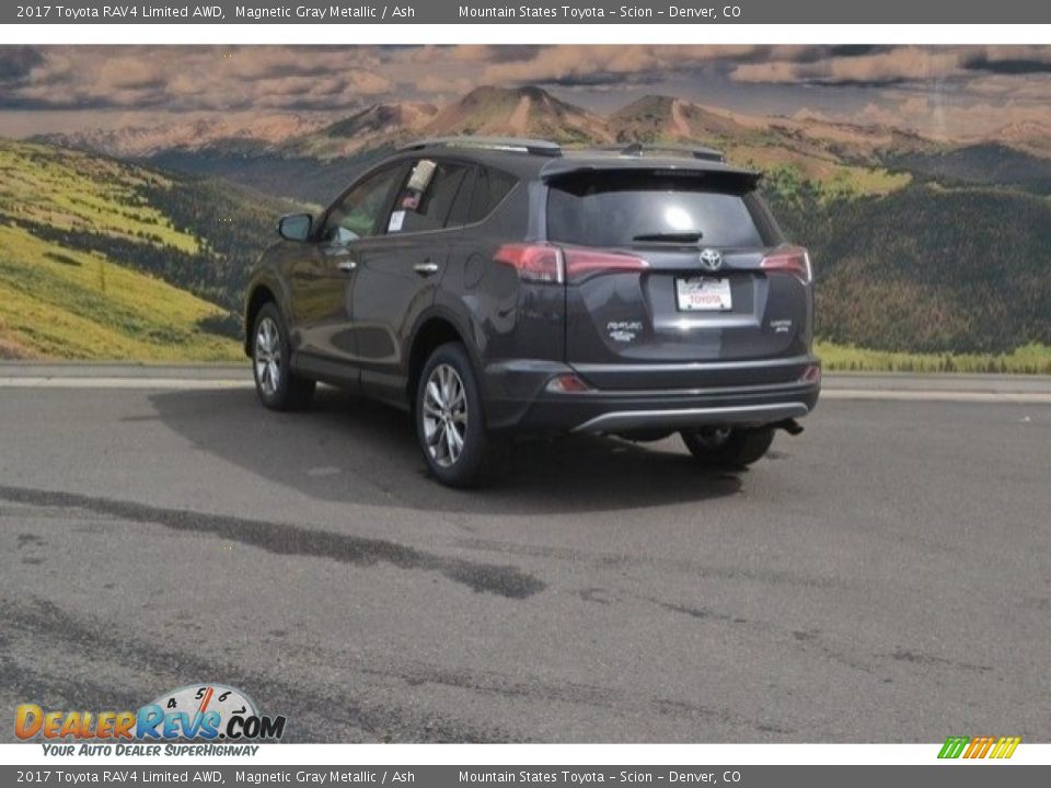 2017 Toyota RAV4 Limited AWD Magnetic Gray Metallic / Ash Photo #3