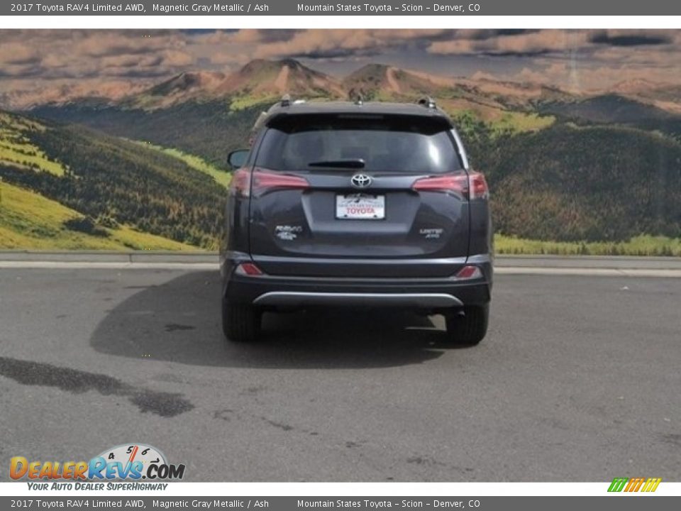2017 Toyota RAV4 Limited AWD Magnetic Gray Metallic / Ash Photo #4