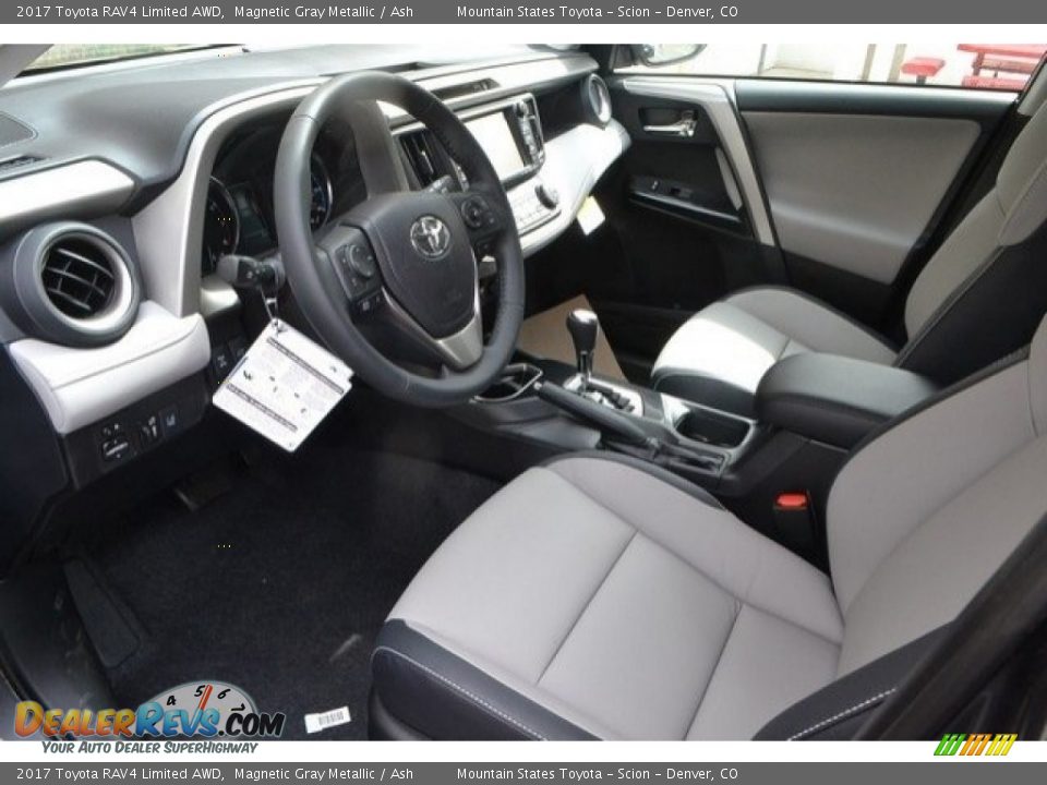 2017 Toyota RAV4 Limited AWD Magnetic Gray Metallic / Ash Photo #5
