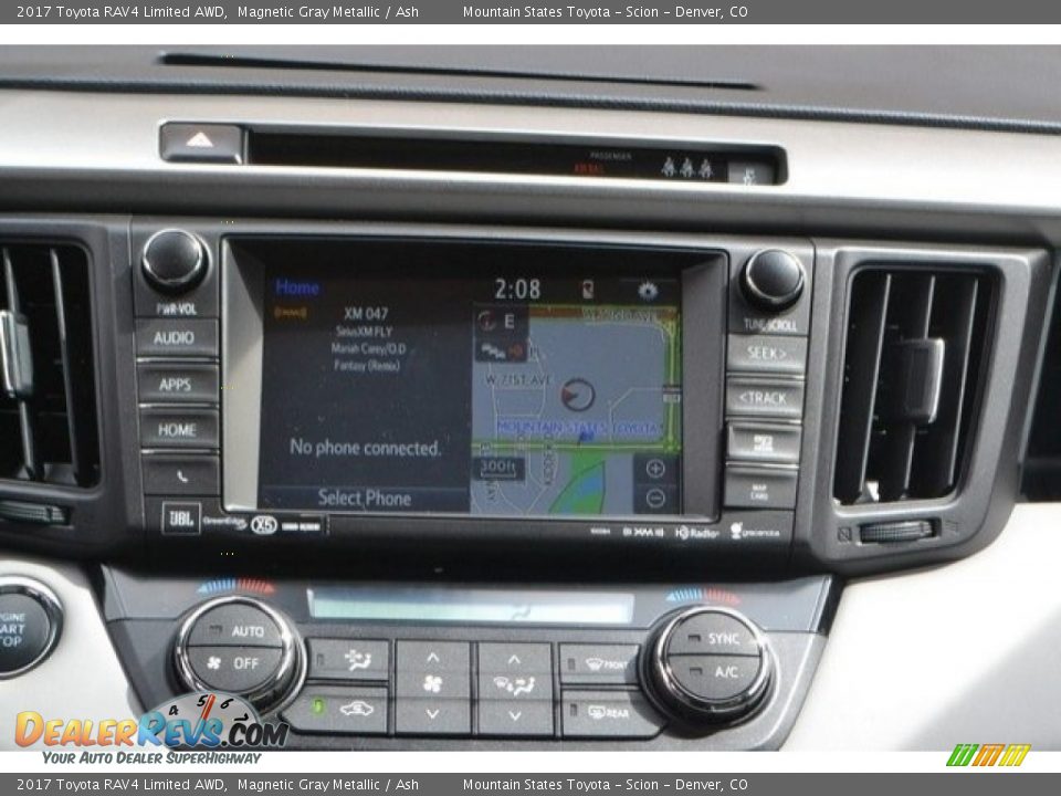 2017 Toyota RAV4 Limited AWD Magnetic Gray Metallic / Ash Photo #6