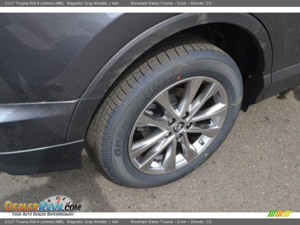 2017 Toyota RAV4 Limited AWD Magnetic Gray Metallic / Ash Photo #9