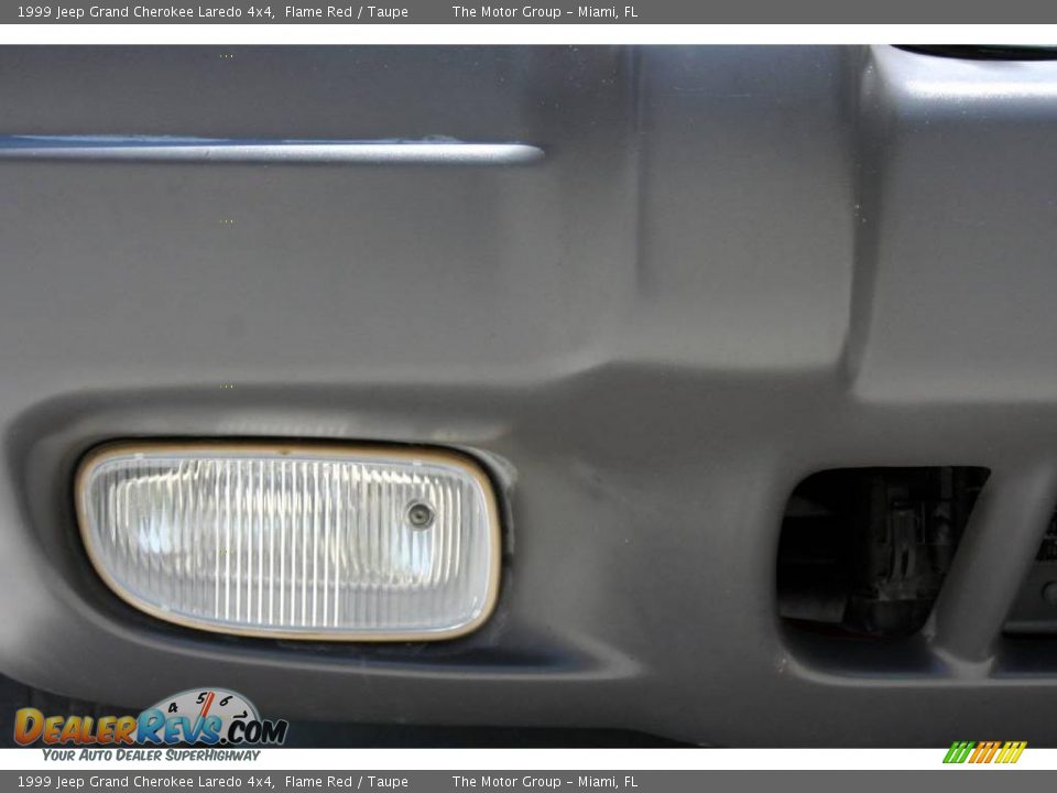 1999 Jeep Grand Cherokee Laredo 4x4 Flame Red / Taupe Photo #23